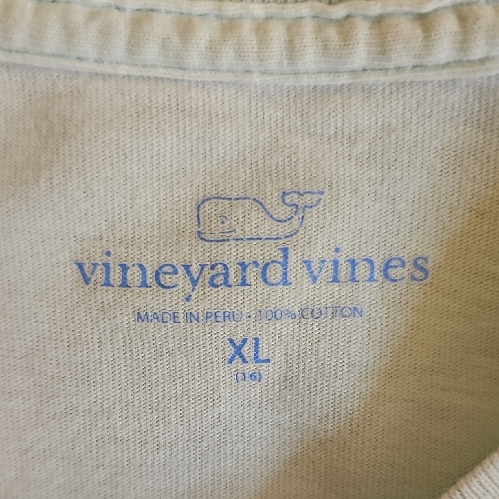 Vineyard Vines Sky Blue Pocket Tee - Picture 6 of 6